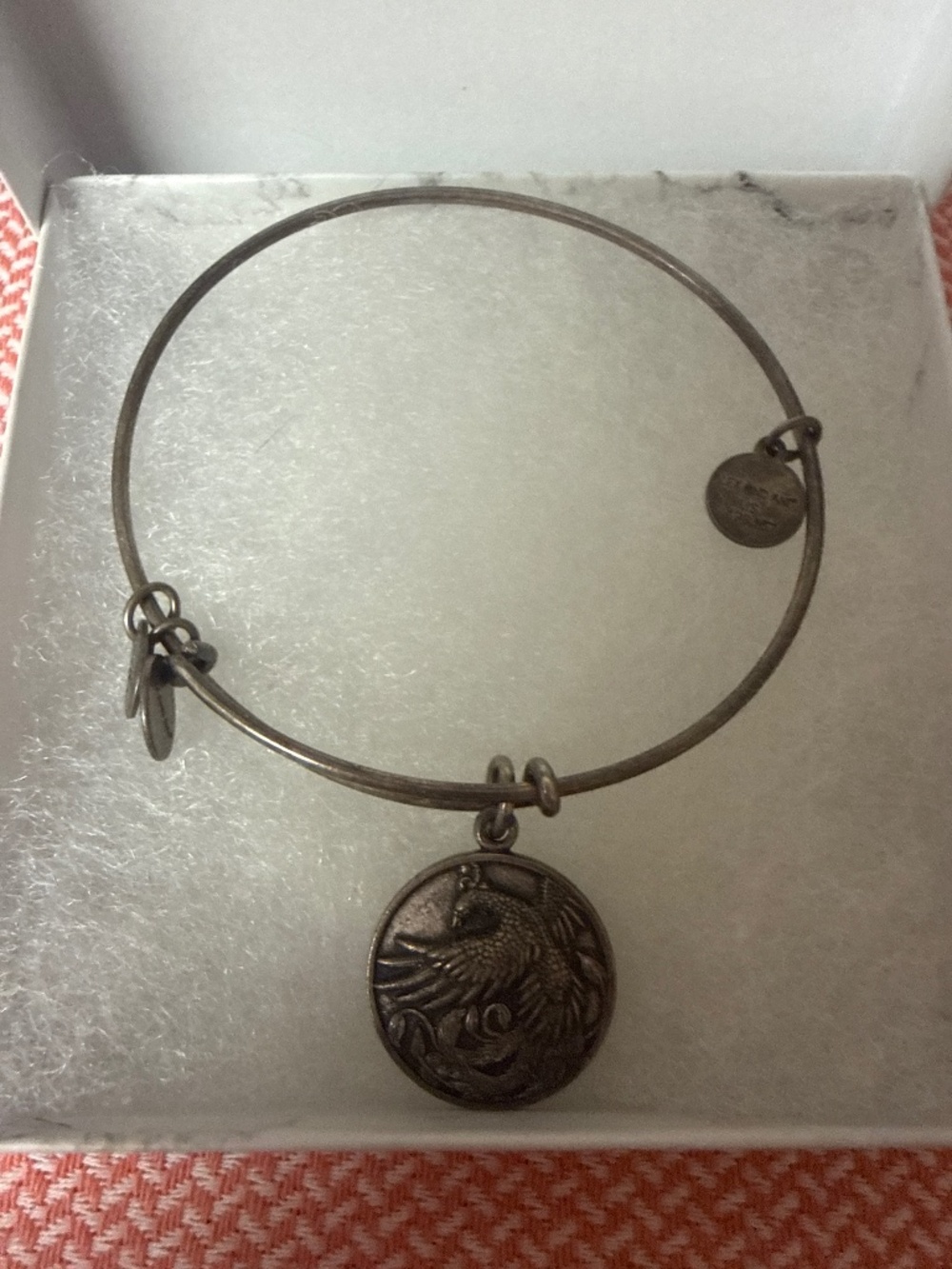 Alex and Ani 2016 Phoenix Bangle Charm Bracelet